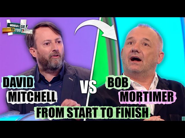 Bob Mortimer sends David Mitchell into MELTDOWN 😭 | Would I Lie To You? SDDEFAULT Thumbnail