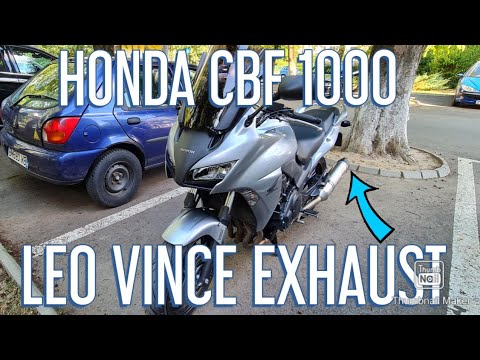Thumbnail for COLD START CBF 1000 LEOVINCE CARBON EXHAUST WITH AND WITHOUT SILENCER by Motorcycle, video, Car, vide