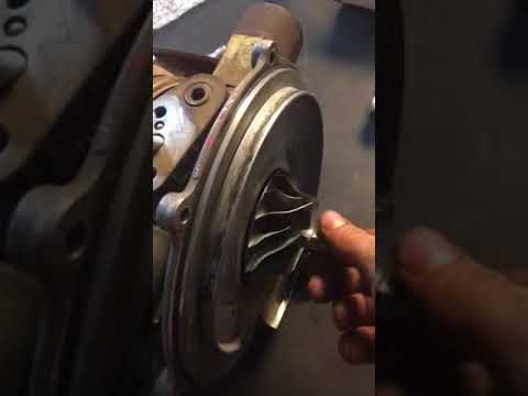 How to change turbo wheel on 6.0 power stroke