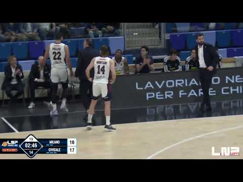 Urania Milano - UEB Gesteco Cividale 89-85 | Girone blu serie A2 2022/2023