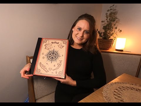 ThinkTex Folio Important Document Organizer, Customized Adventure-Style Expanding File Folder