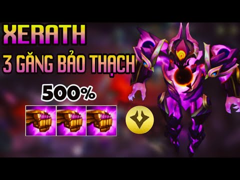 TFT Mobile : XERATH 3 GĂNG BẢO THẠCH 1 BẮN HENXAKILL TẠI PB 10.16 | XEM LÀ CUỐN