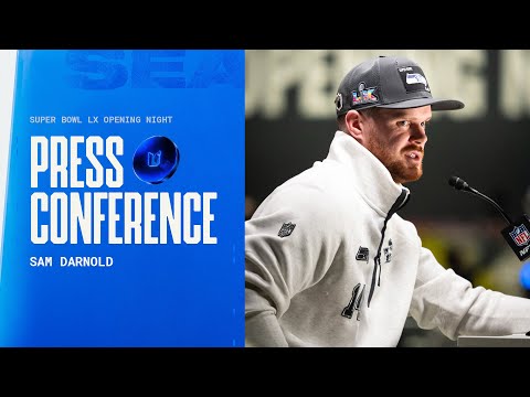 Sam Darnold: "I Grew Up Dreaming Of This Moment" | Super Bowl LX Opening Night