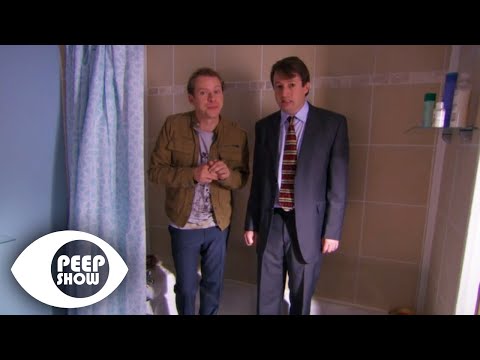 Mark And Jez Trapped In The Shower - Peep Show
