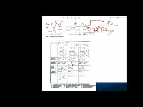 Transistor Grundschaltungen 01
