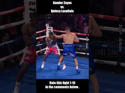 Xander “XYZ” Zayas vs Quincy Lavallais Fight Highlights 😲 #shorts #shortsvideo #highlights
