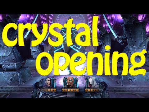6 Star Crystal, 5x 5 Star Crystal & Cavalier Crystal Opening - Marvel Contest of Champions