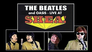 WOW!!! - The Beatles and Oasis - She&#39;s Electric - LIVE At SHEA STADIUM
