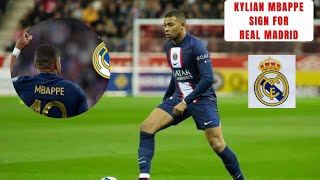 Kylian Mbappe Transfer Saga: Real Madrid Deal Confirmed PSG Star Signs Football News Today Paris FC