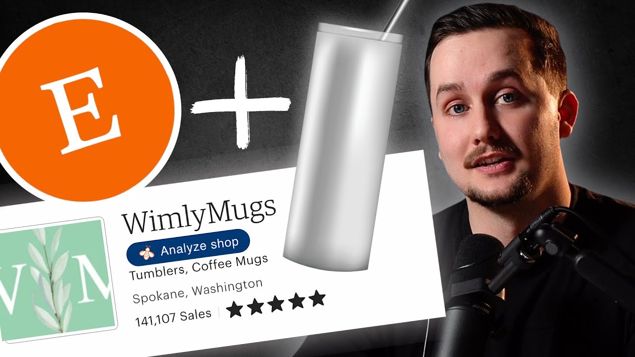 How I Made $500K Selling Tumblers on Etsy (Shop Reveal!)