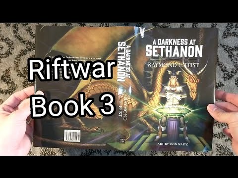 Unboxing A Darkness at Sethanon by Raymond E Feist - Grim Oak Press Signed Book - Don Maitz Artwork