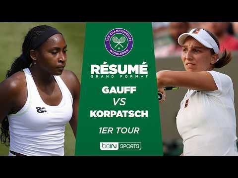 WIMBLEDON : Coco GAUFF vs Tamara Korpatsch | 1er tour