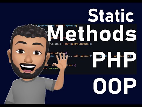 Php Oop Class Static Methods Php Oop Beginner Tutorial Static Methods