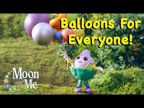 BALLOONS FOR EVERYONE 🎈 MOON and ME 🌙 Calming Bedtime Stories for Kids