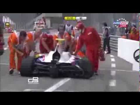 GP3 Italy2013 Race 2 Huge Start Crashes
