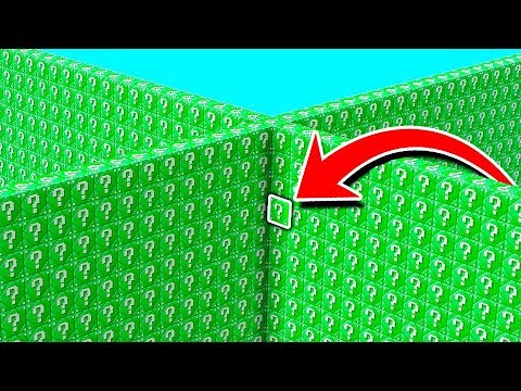 EXTREME NOOBS vs PROS! - Emerald Lucky Block Walls - Minecraft Mods