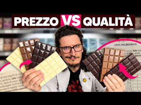 Come riconoscere un CIOCCOLATO di qualità: l'inganno delle tavolette ECONOMICHE