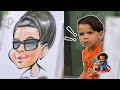 Live Caricatures Fast Sketch And Simple Art Coloring