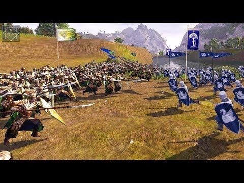 8 ARMY BATTLE CRAZY CLOSE!! - Third Age Total War Reforged Mod Gameplay