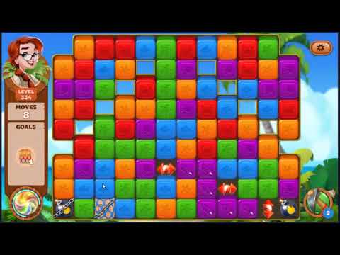 Lost Island Blast Adventure Level 334 - NO BOOSTERS 🏝️ | SKILLGAMING ✔️