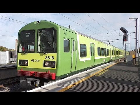 Irish Rail 8510 Class Dart Train number 8616 - Clontarf Road, Dublin