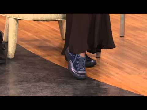 Earth Origins Leather & Suede Slip-on Shoes - Dover with Carolyn Gracie