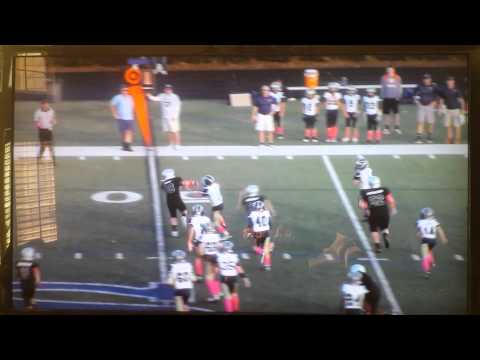 Jack Nickel at TE for West Forsyth Wolverines 2014