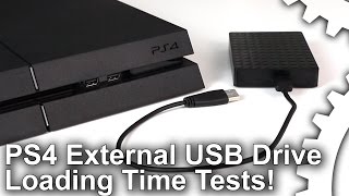 PS4 External Storage Loading Time Tests - Upgrade Options Compared!