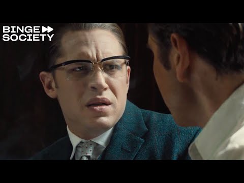 Legend (2015): "You're not laughing now, are you?" Scene