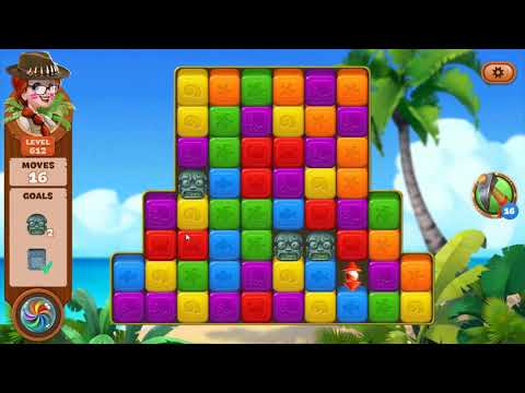 Lost Island Blast Adventure Level 612 - No Boosters