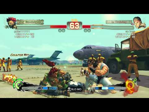 SSFIVAE:   Akuma (galtu111111) vs. Ryu (ue kazu) HD