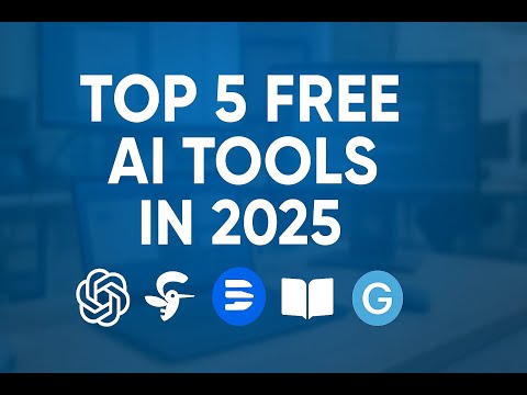 Top 5 Free AI Tools to Supercharge Your Work in 2025