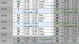 Block Scheduling 2020
