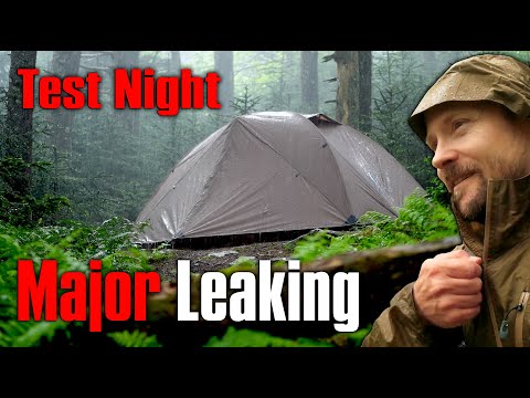 This Tent is a Nightmare - OneTigris Cosmitto Tent - Test Night
