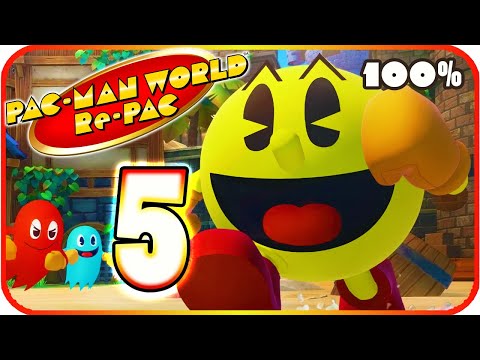 Pac-Man World: Re-PAC Walkthrough Part 5 (PS4, PS5) 100% Factory Episode