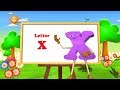 Letter X Song 3D Animation Learning English Alphabet ABC Songs For Children