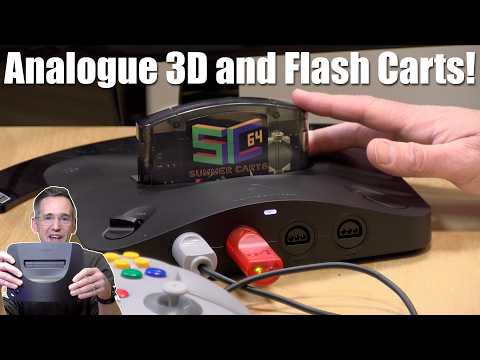 Analogue 3D with Flash Carts: Summercart 64 and an Old Everdrive Tested!