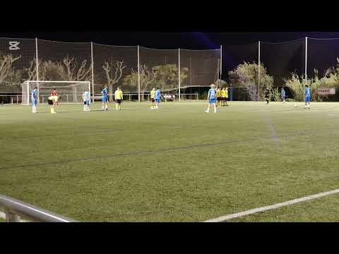 Gol de falta JC CF Igualada 