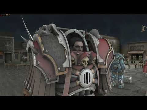 Falout 4 - Warhammer 30-40k: Word Bearers Assault Terminator-Praetor Power Armor