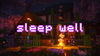 hard day? rest here... (minecraft music w/ rain, fire)