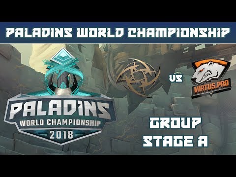Paladins World Championship 2018: Group Stage A - Ninjas in Pyjamas vs. Virtus.Pro G2A