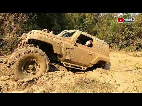 Trilha da Putinga Completa Dia 02 - Cupim de Ferro 4x4 no Extremo / Troller com Eixo portal DS 76