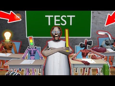 Squid Game vs Granny ,ice scream, Grandpa-funny horror animation parody