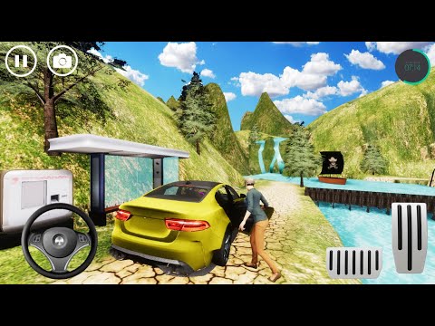 Offroad Car Real Drifting 3D - Taxi Driving Mountain Simulator - Best Android GamePlay