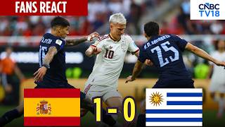 FIFA WC: Uruguay Crash Out Of WC 2026 With Costly 1-0 Loss To Spain | Fans React To Big Moment |N18G
