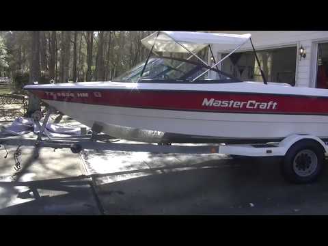 1996 MasterCraft Prostar 190   **290 hrs**  (Part 1 of 6)