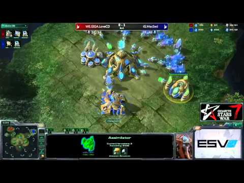 ESVTV - Gigabyte Stars War 7 - iGMacSed[P] VS WE.GIGA.LoveCD[P] -  G2