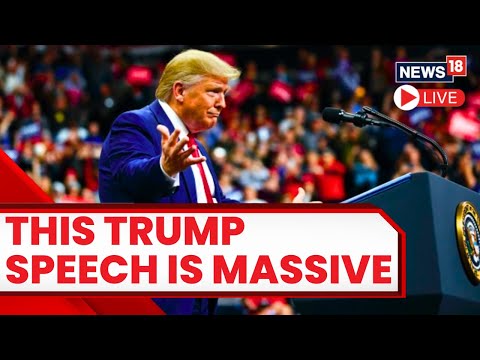Trump Speech | Donald Trump Tears Into Joe Biden & Desantis | Trump 2024 News | Trump News LIVE