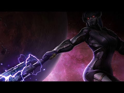 Rank 1 3-Star Proxima Midnight VS Rank 4 5-Star Captain America (Infinity War)