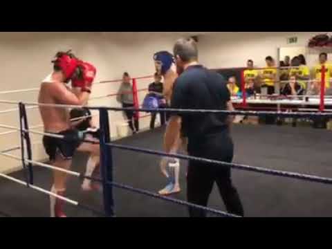 Ardian Brahim Muay Thai 76 kg C-klass rond 3